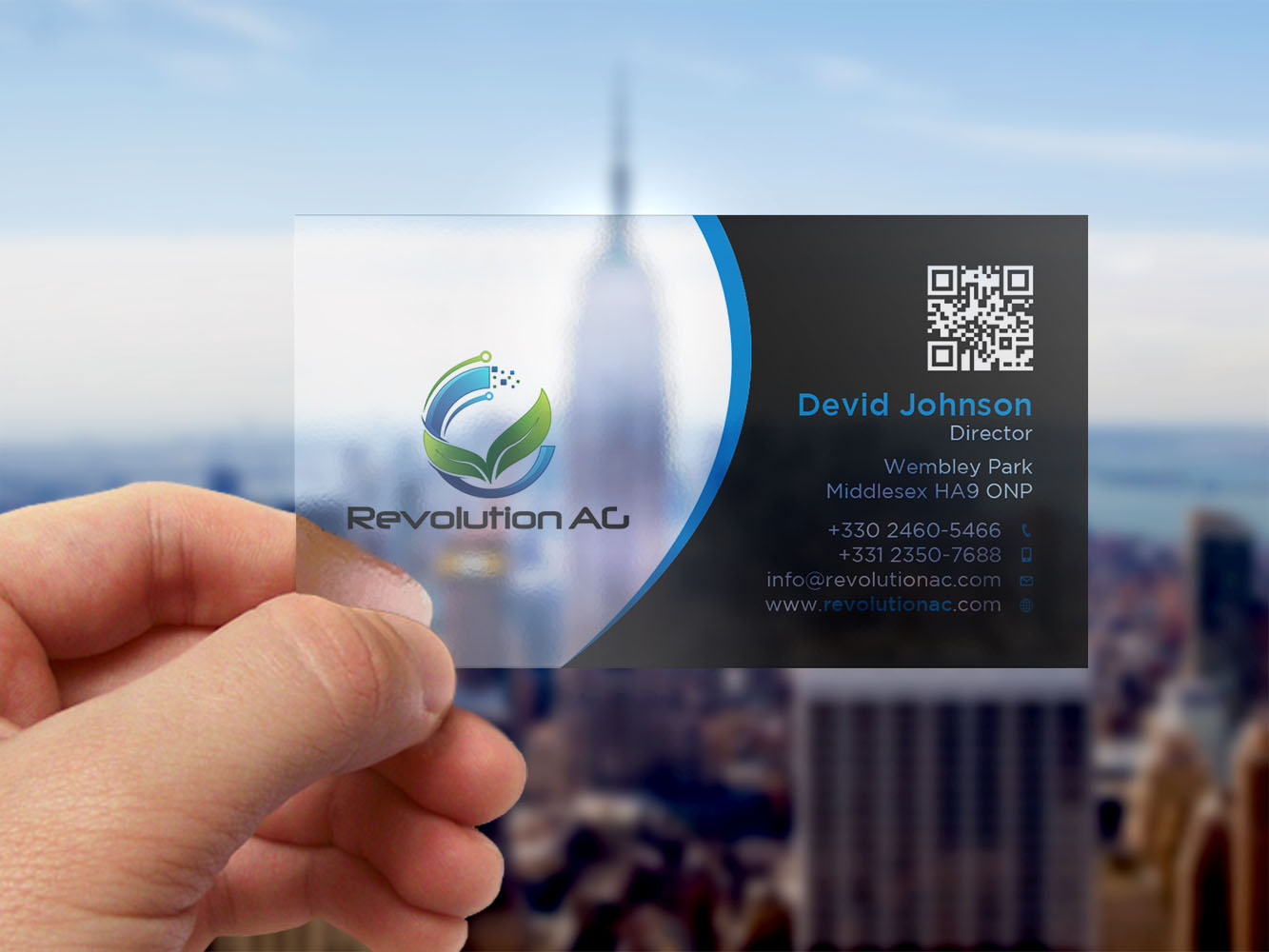 Design de Carte de Visite par Verified artistry (Design garden) pour RevolutionAG | Design #12904476