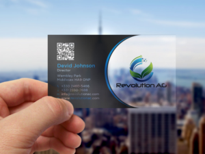 Visitenkarten-Design von Verified artistry (Design garden) für RevolutionAG | Design: #12904477