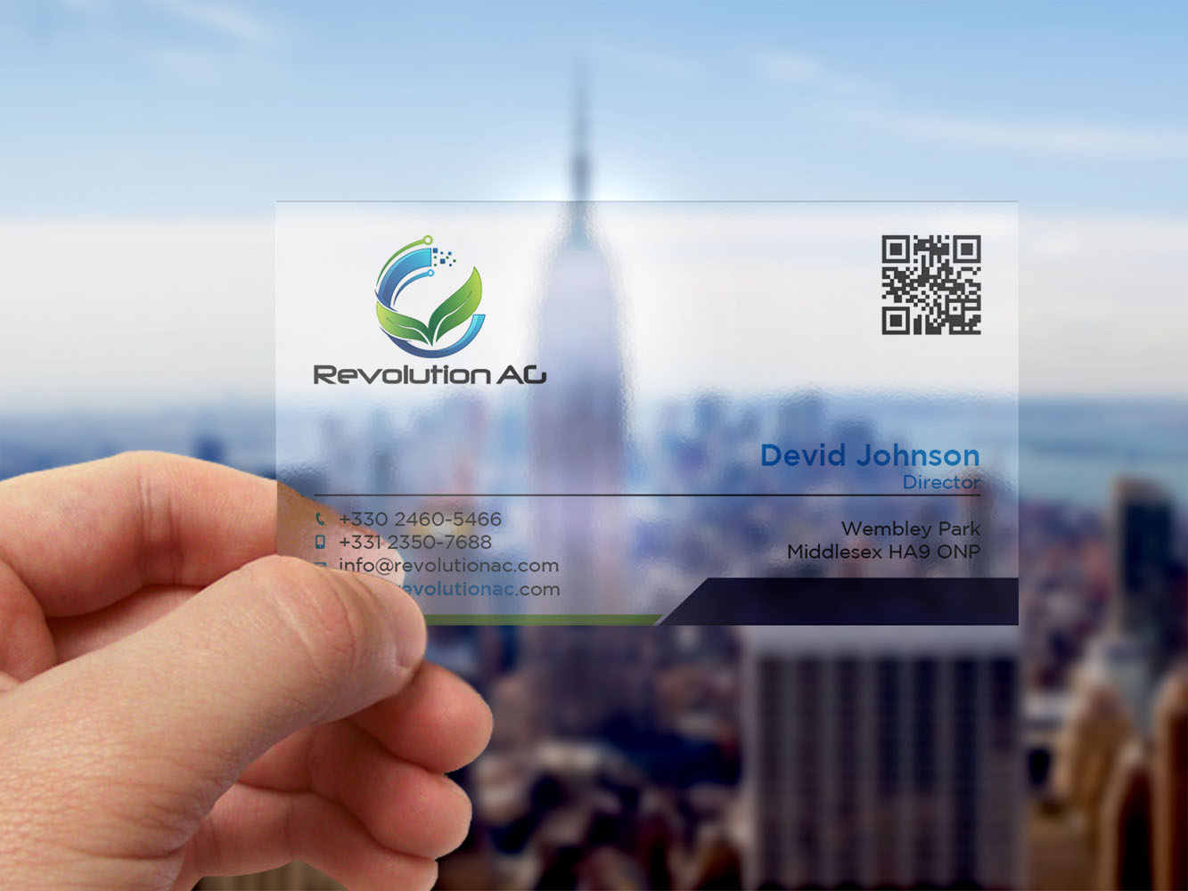 Diseño de Tarjeta de Presentación por Verified artistry para RevolutionAG | Diseño #12904478