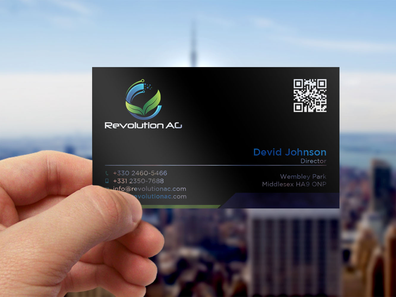 Business Card Design by Verified artistry (Design garden) for RevolutionAG | Design #12904480