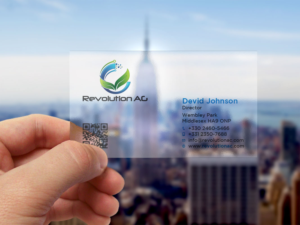 Visitenkarten-Design von Verified artistry (Design garden) für RevolutionAG | Design: #12904482