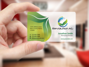 Business Card Design by Creations Box 2015 for RevolutionAG | Design: #12904213