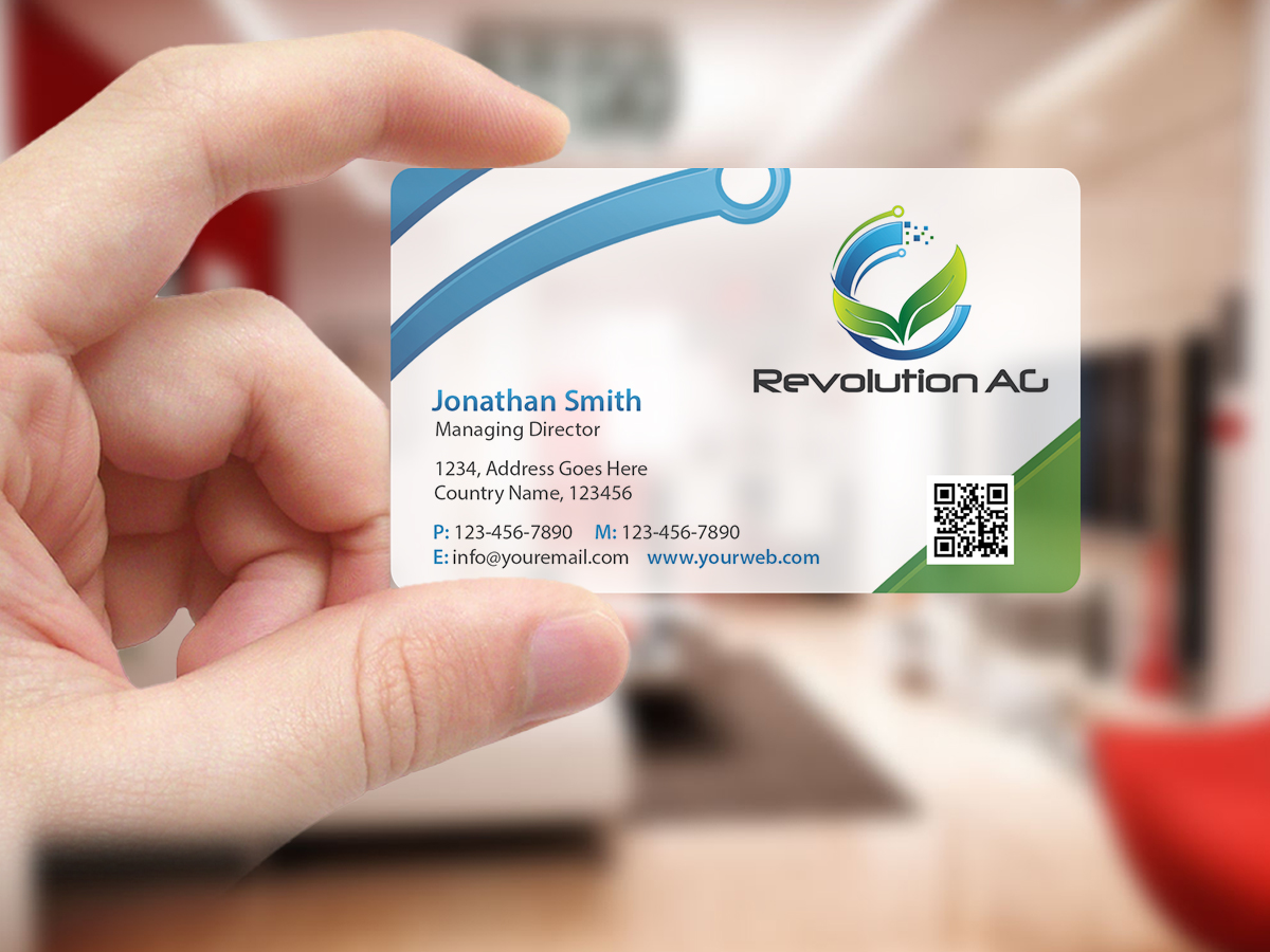 Design de Carte de Visite par Creations Box 2015 pour RevolutionAG | Design #12904214