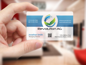 Business Card Design by Creations Box 2015 for RevolutionAG | Design: #12904218