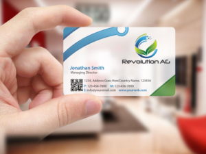 Business Card Design by Creations Box 2015 for RevolutionAG | Design: #12904219