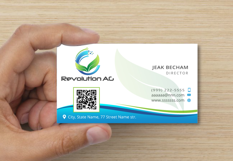 Design de Carte de Visite par instudio pour RevolutionAG | Design #13013674