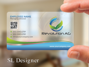 Visitenkarten-Design von SL Designer für RevolutionAG | Design: #12900263