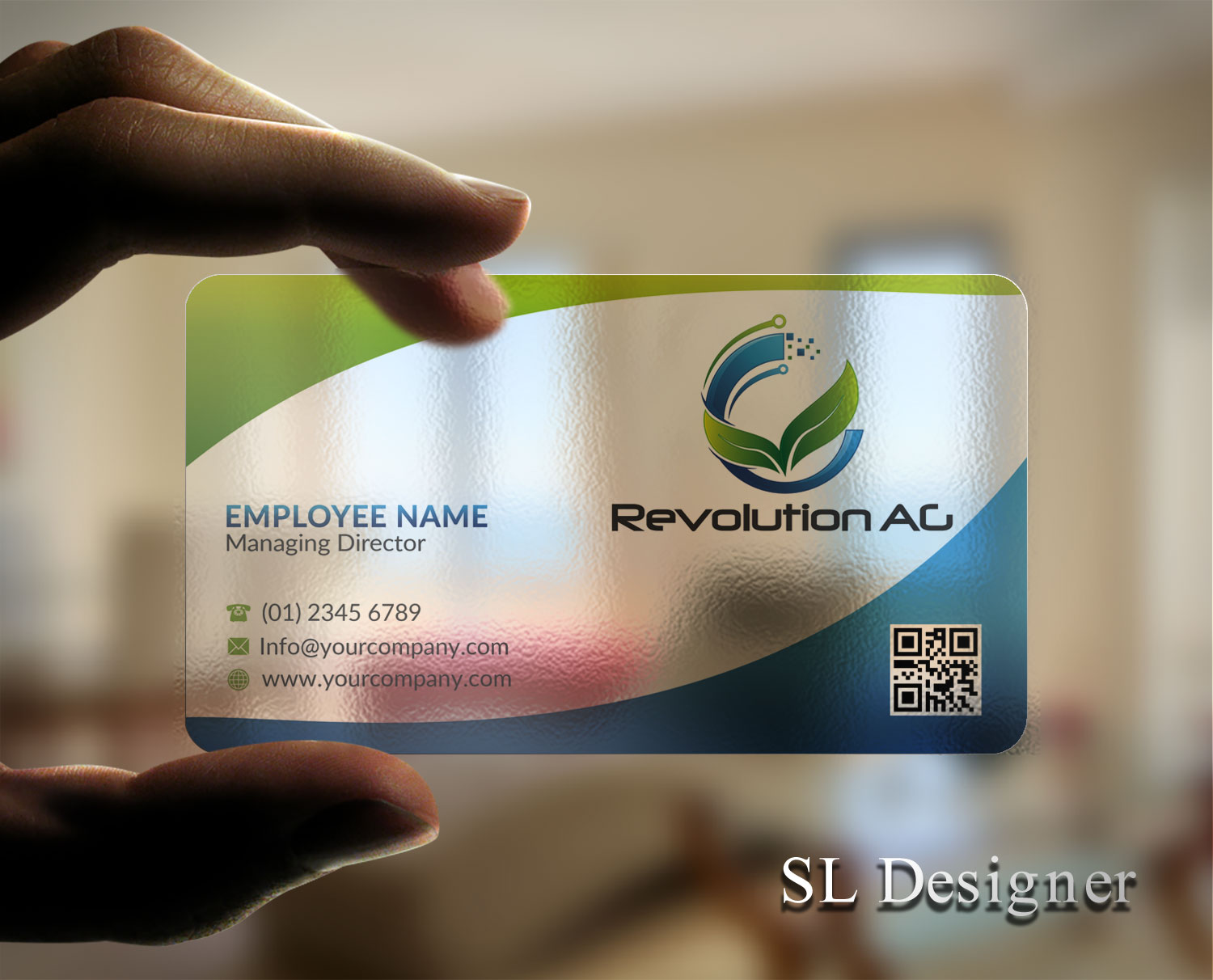 Design de Carte de Visite par SL Designer pour RevolutionAG | Design #12900264