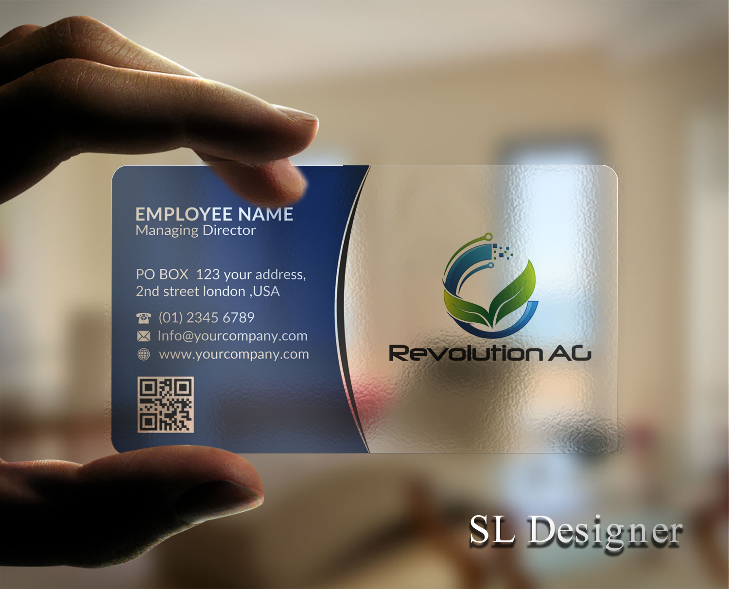 Business Card Design by SL Designer for RevolutionAG | Design #12900275