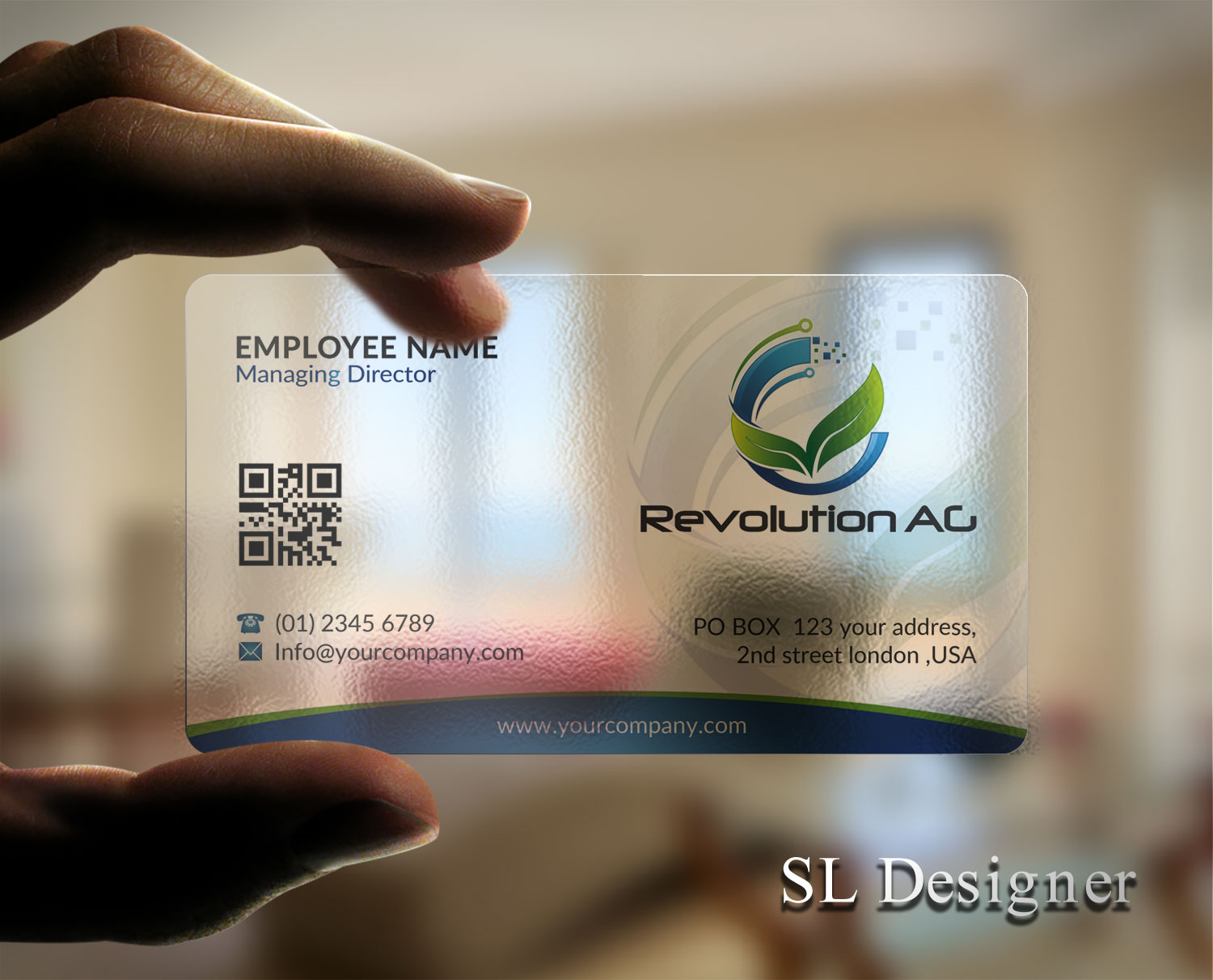 Business Card Design by SL Designer for RevolutionAG | Design #12900277