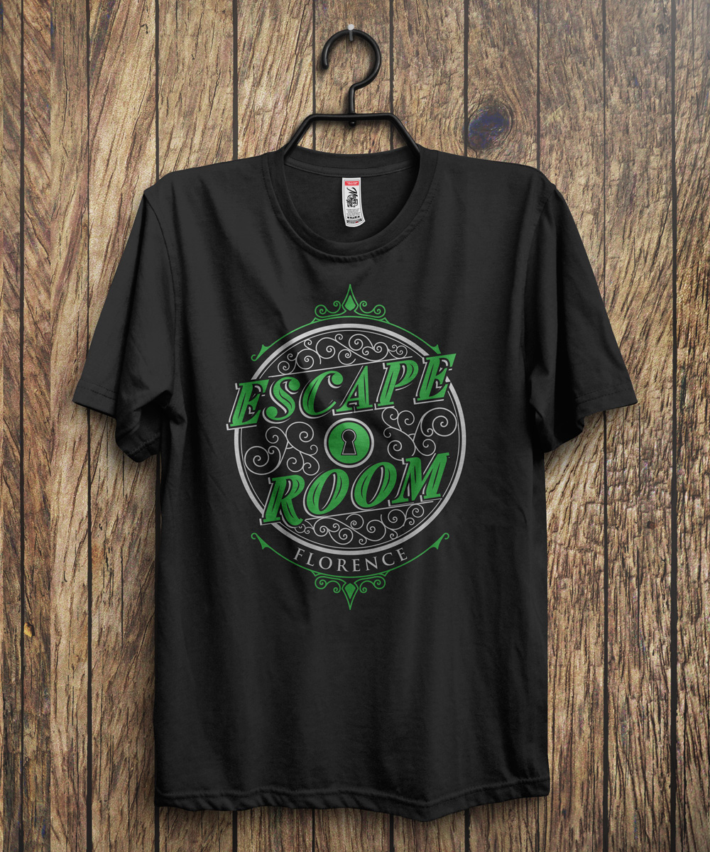 T-Shirt-Design von genchan für Escape Room Florence | Design #12917118