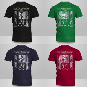 Design de T-shirt par Kero pour Escape Room Florence | Design #12900018