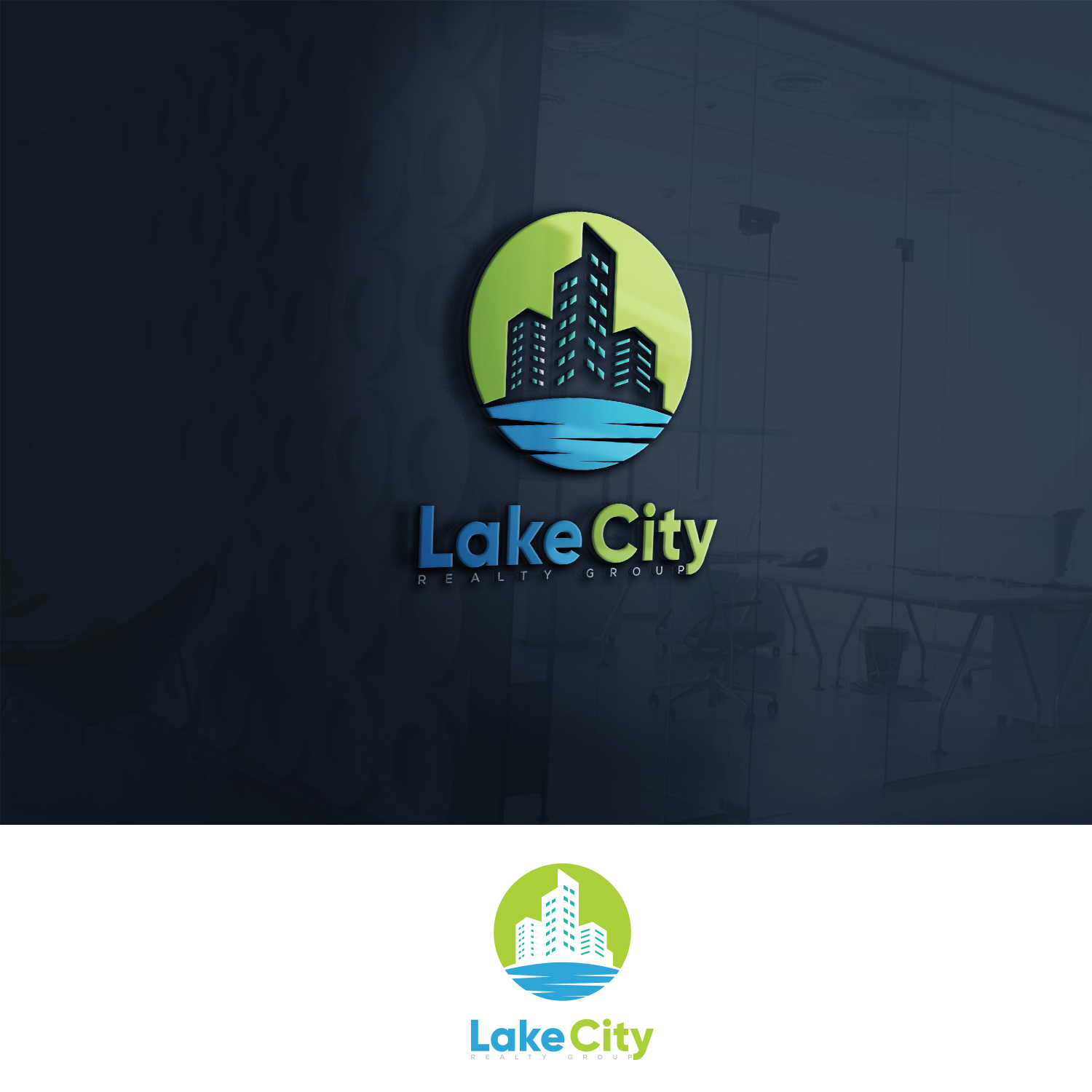 Logo Design by Sathyakumar.G for Lake City Realty Group | Design #12919642