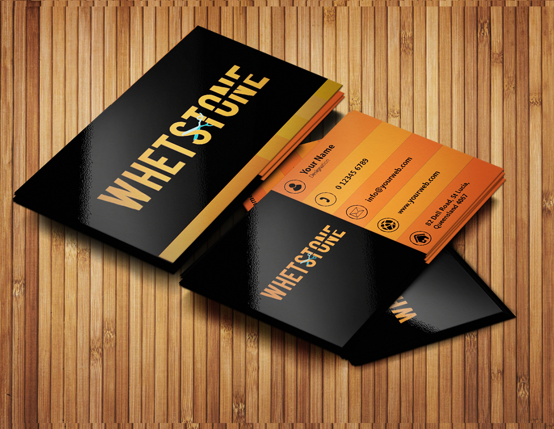 Business Card Design by Akaram Advertising for Whetstone | Design #12910459