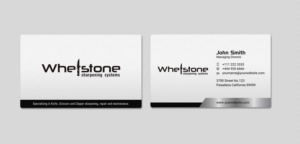 Business Card Design by INDIAN_Ashok for Whetstone | Design: #12909054