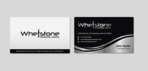 Business Card Design by INDIAN_Ashok for Whetstone | Design: #12909055