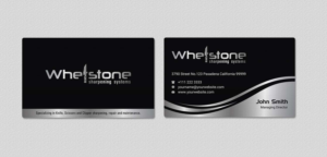 Business Card Design by INDIAN_Ashok for Whetstone | Design: #12909056