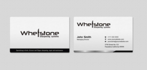 Business Card Design by INDIAN_Ashok for Whetstone | Design: #12909057