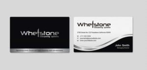 Business Card Design by INDIAN_Ashok for Whetstone | Design: #12909058