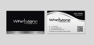 Business Card Design by INDIAN_Ashok for Whetstone | Design: #12909067