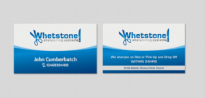 Business Card Design by INDIAN_Ashok for Whetstone | Design: #12923546