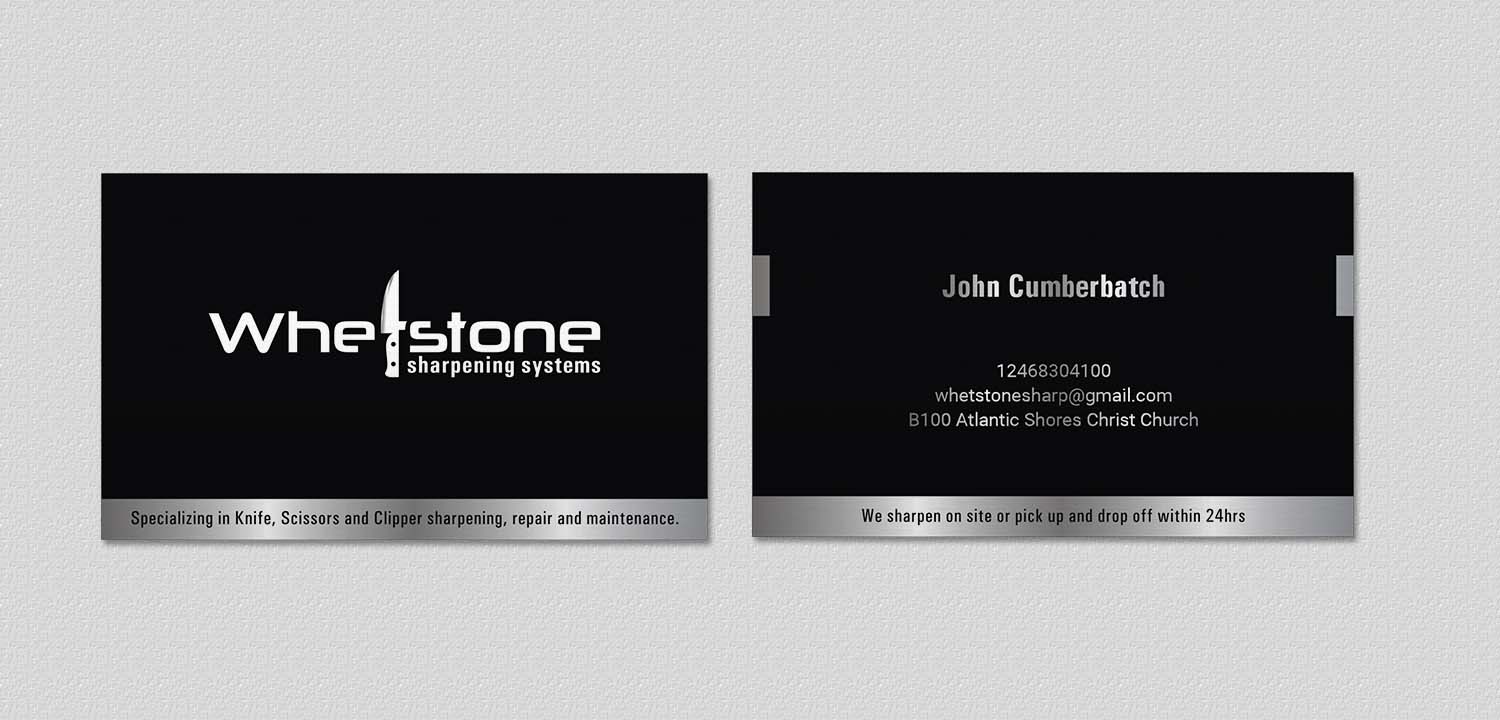 Design de Carte de Visite par INDIAN_Ashok pour Whetstone | Design #12952545