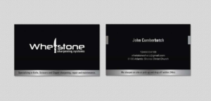 Design de Carte de Visite par INDIAN_Ashok pour Whetstone | Design : #12952545