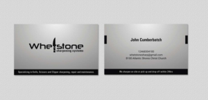Design de Carte de Visite par INDIAN_Ashok pour Whetstone | Design : #12952548