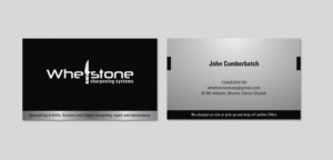 Business Card Design by INDIAN_Ashok for Whetstone | Design: #12955750