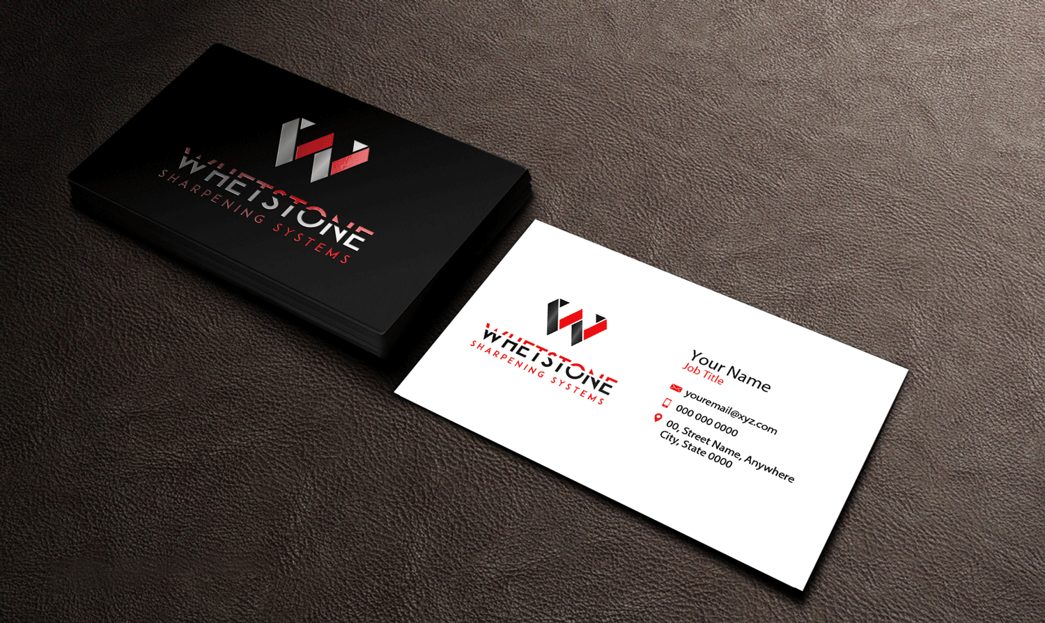 Business Card Design by Riz' for Whetstone | Design #12907277