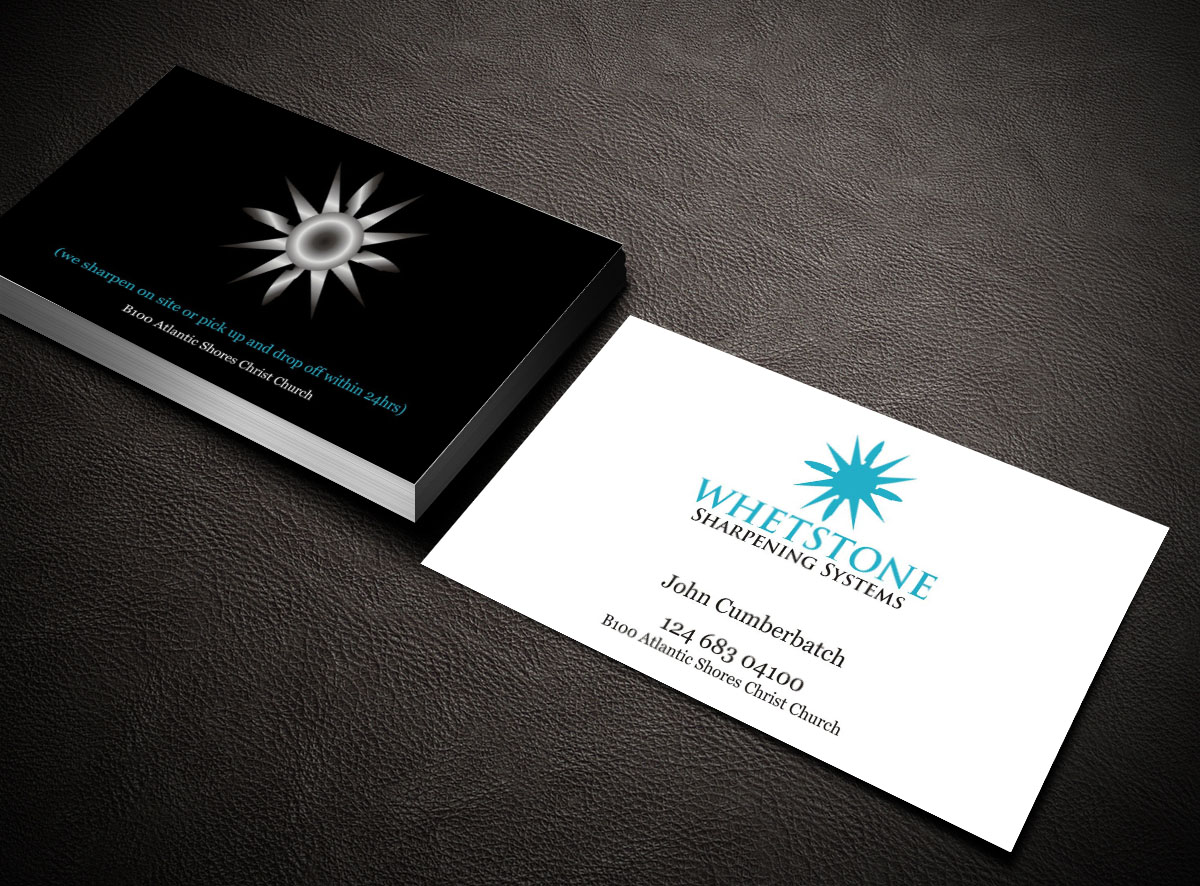 Business Card Design by CREATIVE DESIGN for Whetstone | Design #12912782