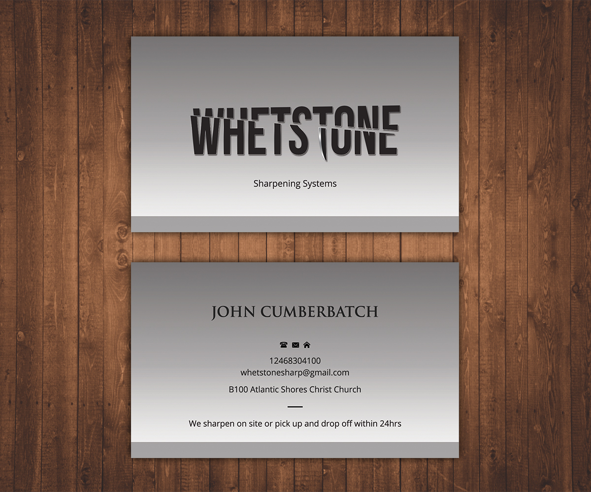 Design de Carte de Visite par Stylez Designz pour Whetstone | Design #12941141