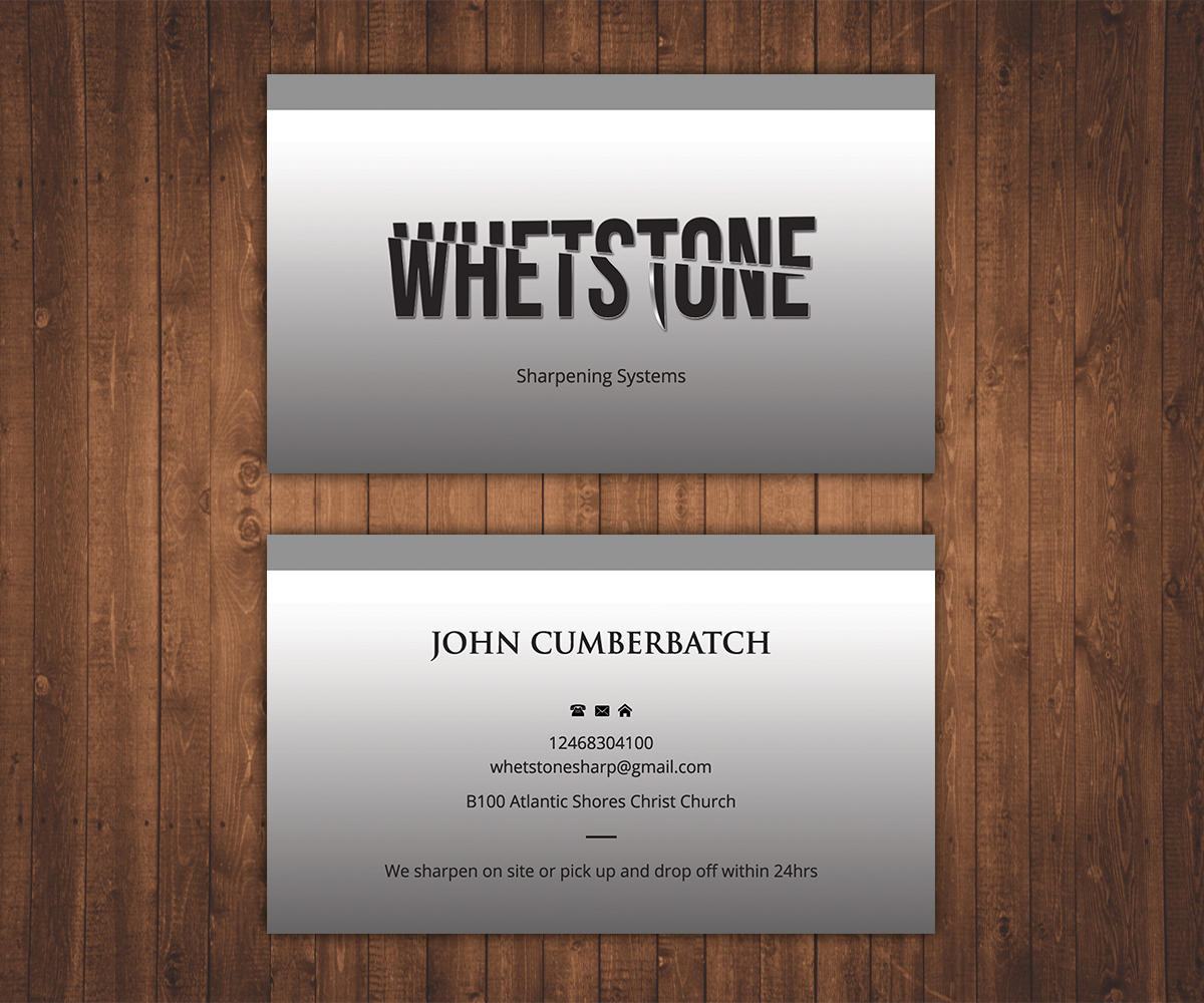 Design de Carte de Visite par Stylez Designz pour Whetstone | Design #12941142