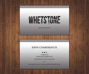 Design de Carte de Visite par Stylez Designz pour Whetstone | Design : #12941142