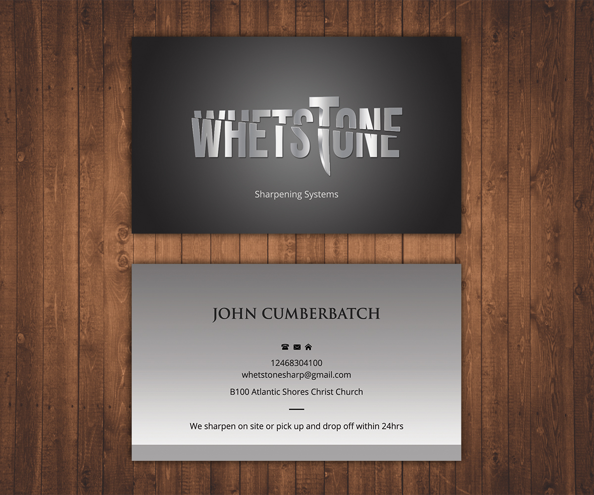 Design de Carte de Visite par Stylez Designz pour Whetstone | Design #12941226