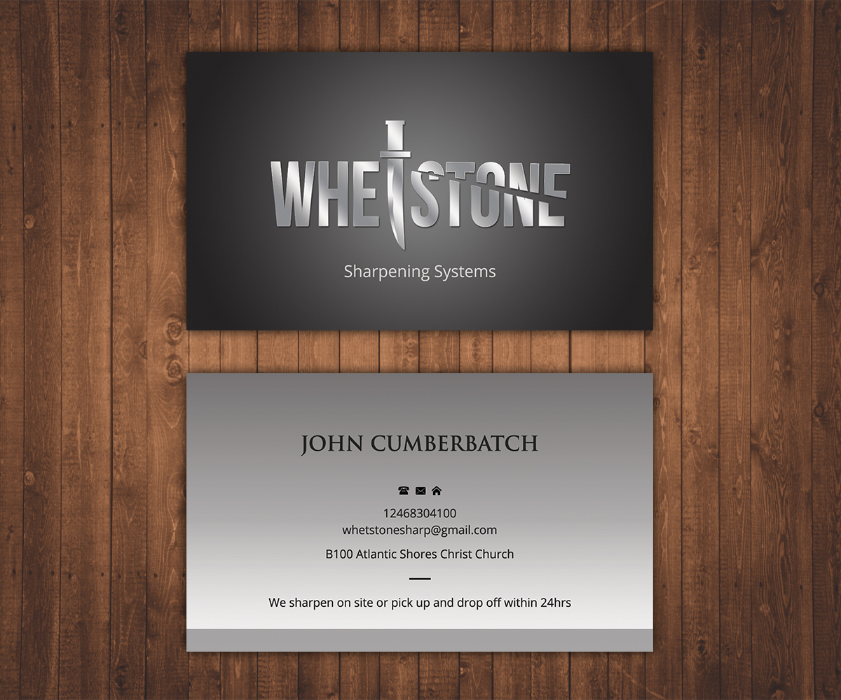 Diseño de Tarjeta de Presentación por Stylez Designz para Whetstone | Diseño #12953788