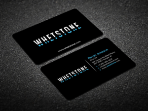Business Card Design by Verified artistry for Whetstone | Design: #12918727