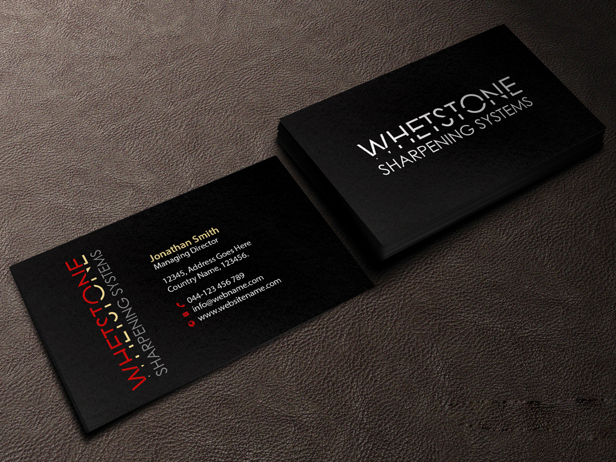 Design de Carte de Visite par Creations Box 2015 pour Whetstone | Design #12928347