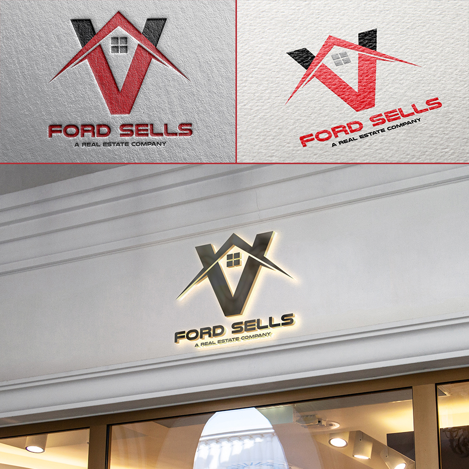 Logo Design by hameer121 for FORDSELLS Real Estate | Design #14392137