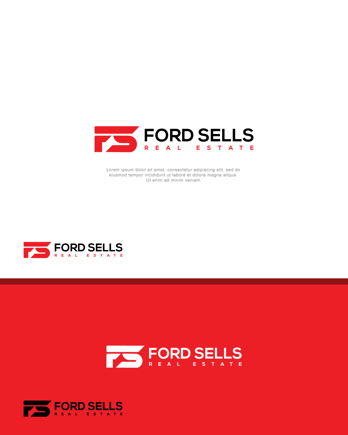 Logo Design by usman-ilyas for FORDSELLS Real Estate | Design #14260870