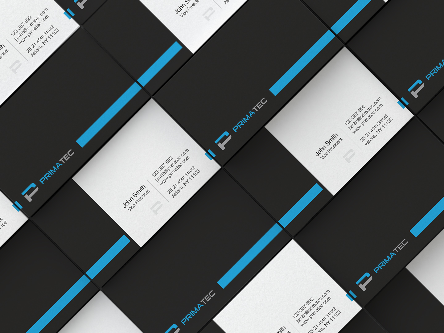 Stationery Design by HYPdesign for PrimaTec LTD. | Design #12941237