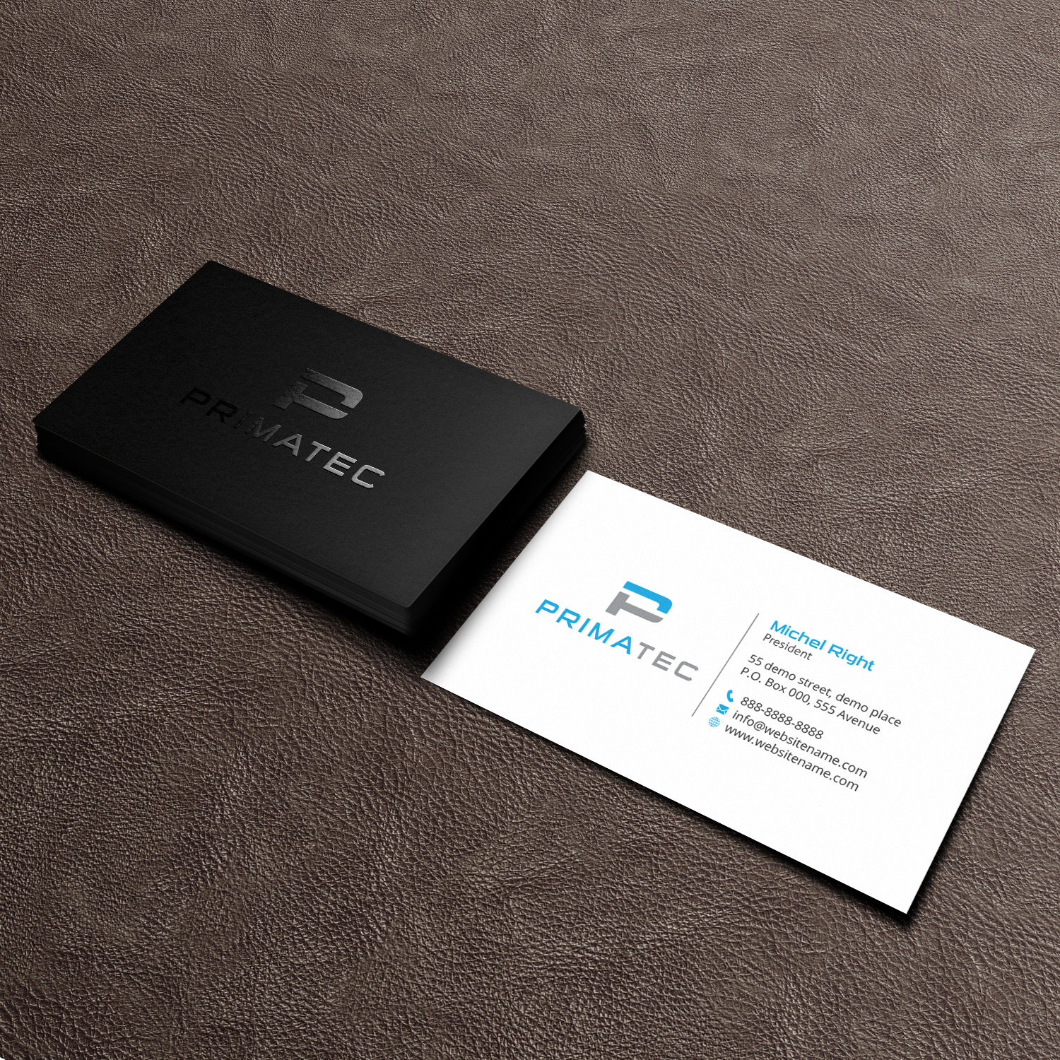 Stationery Design by Right_D for PrimaTec LTD. | Design #12915838
