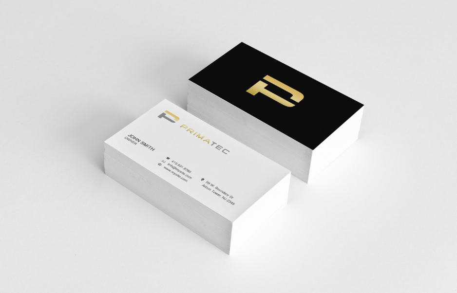 Stationery Design by Sarah Mathews for PrimaTec LTD. | Design #12915090