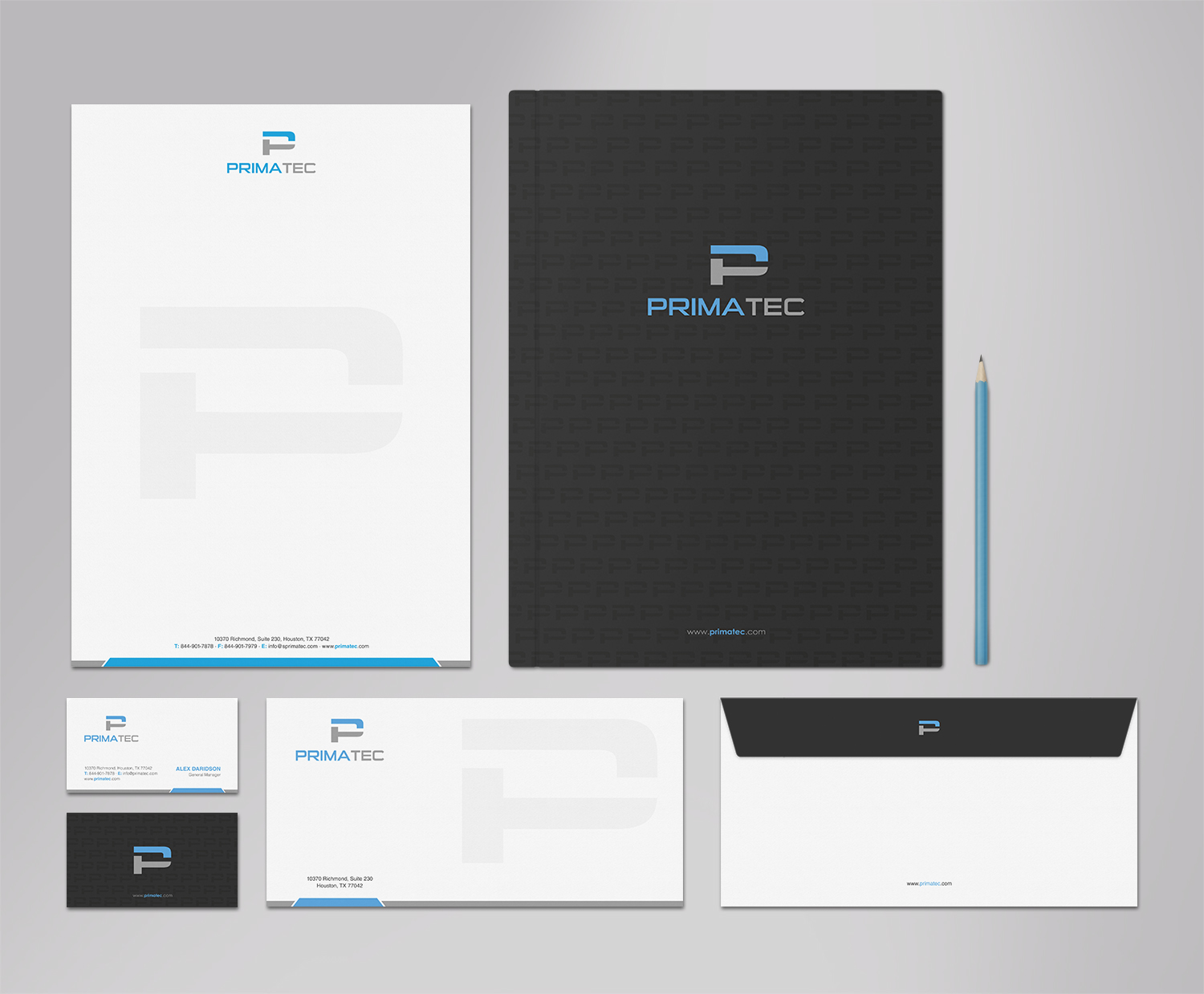 Stationery Design by logodentity for PrimaTec LTD. | Design #12935335