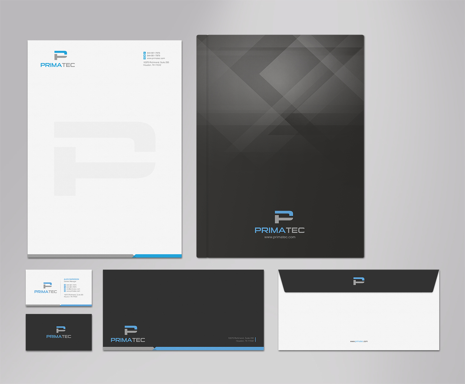 Stationery Design by logodentity for PrimaTec LTD. | Design #12943080