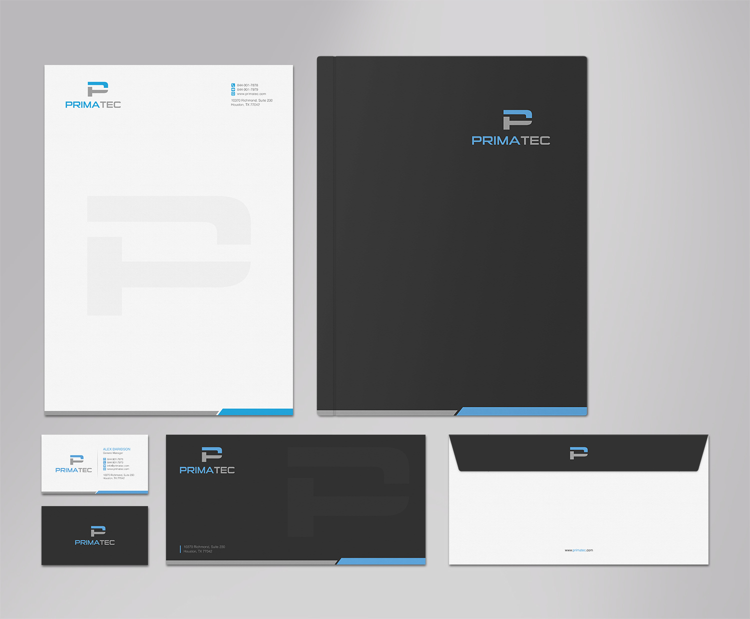 Stationery Design by logodentity for PrimaTec LTD. | Design #12949692