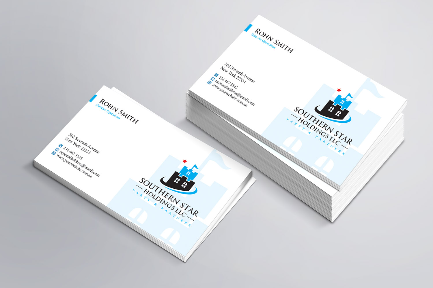 Diseño de Tarjeta de Presentación por Sandaruwan para Southern Star Holdings LLC | Diseño #12904446