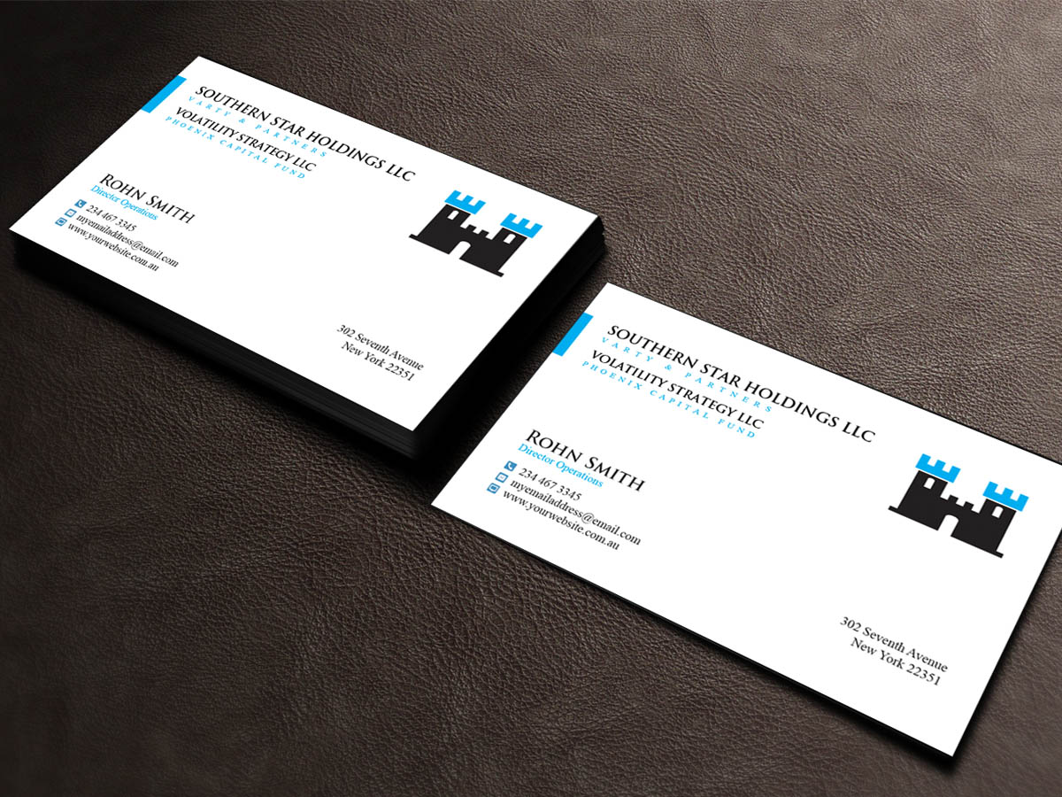 Visitenkarten-Design von Sandaruwan für Southern Star Holdings LLC | Design #12904447