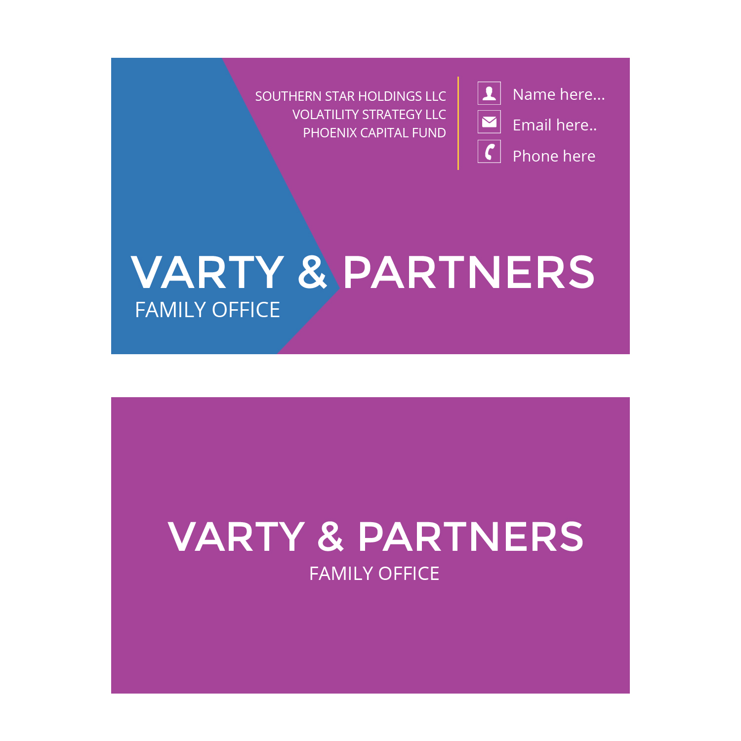 Business Card Design by Malra Designs for Southern Star Holdings LLC | Design #12981492