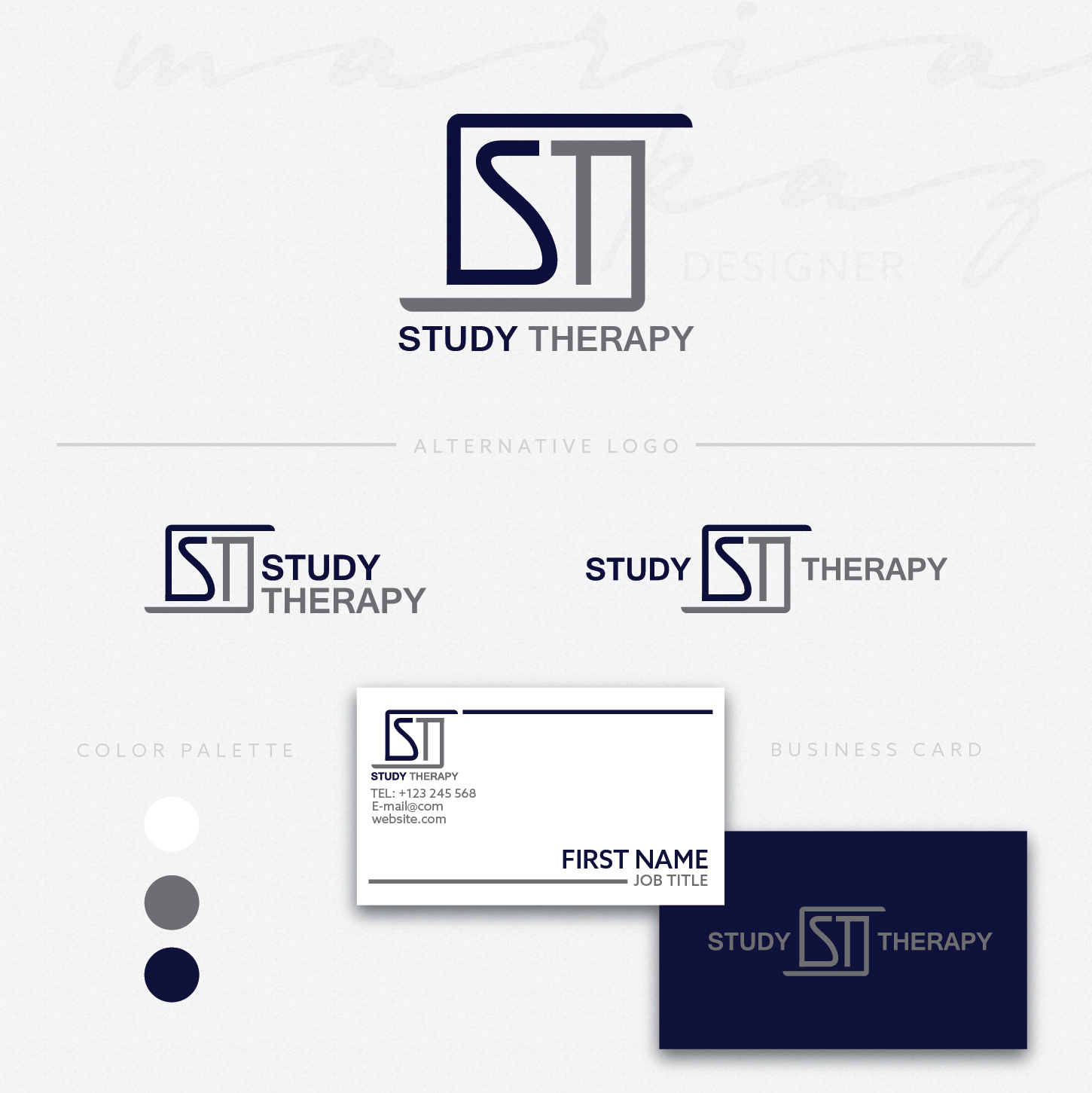 Logo Design by maria-kaz for Study Therapy | Design #13006613